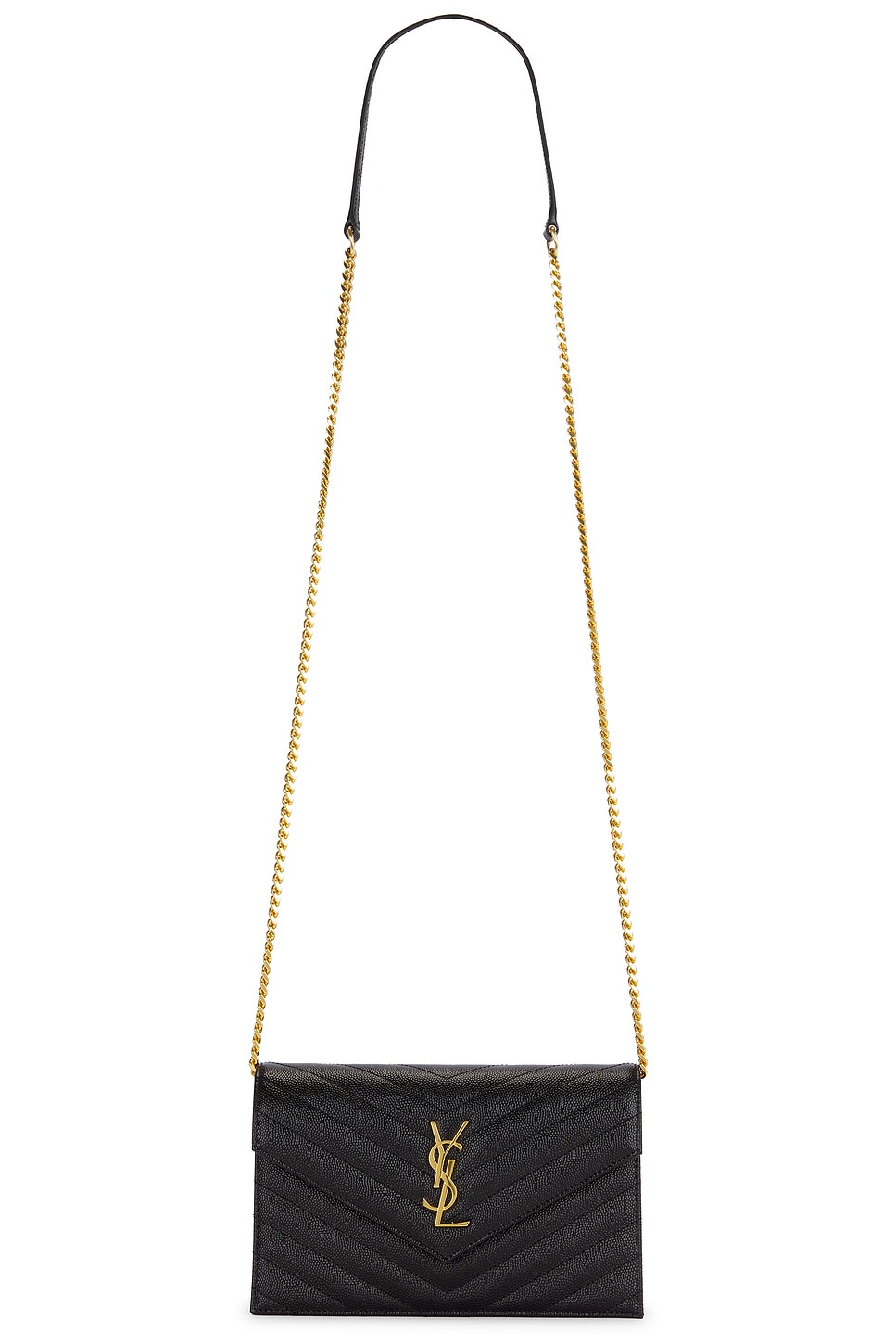 Saint Laurent Cassandra Envelope Chain Wallet Bag