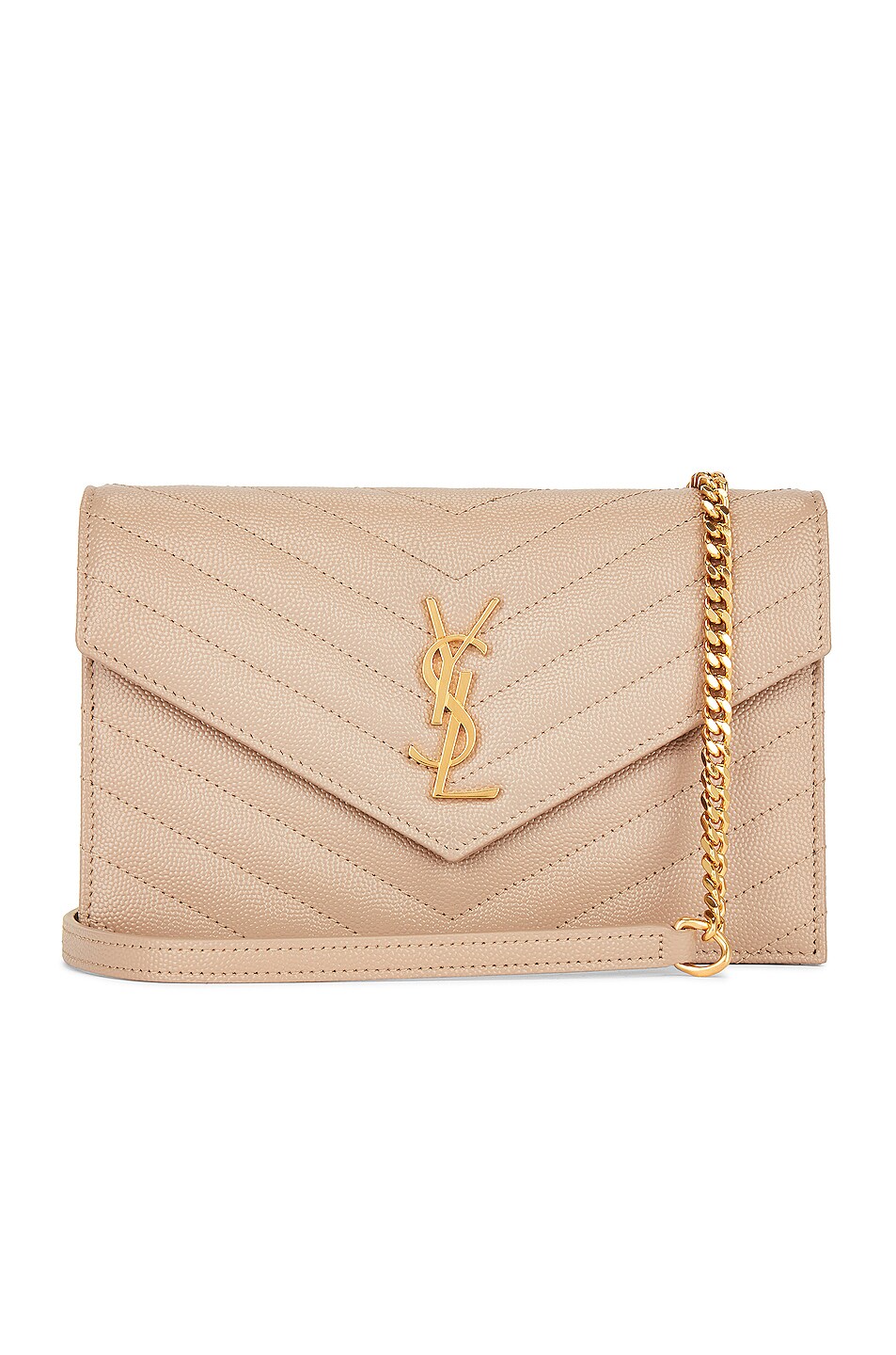 Saint Laurent Cassandra Envelope Chain Wallet Bag