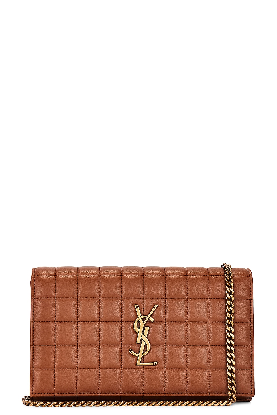 Classic Cassandre Chain Wallet Bag in Brown