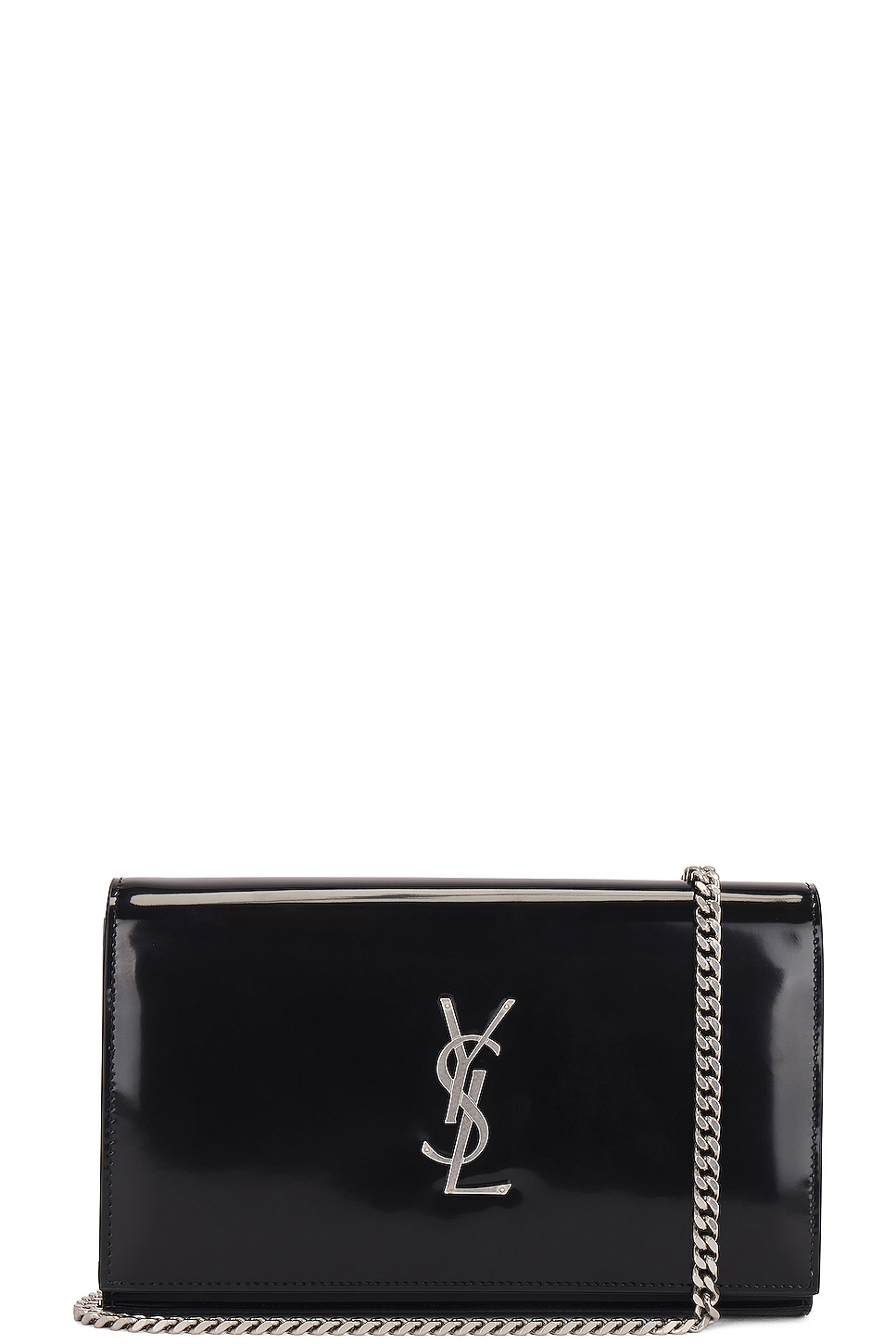 Classic Chain Cassandre Wallet Bag in Black