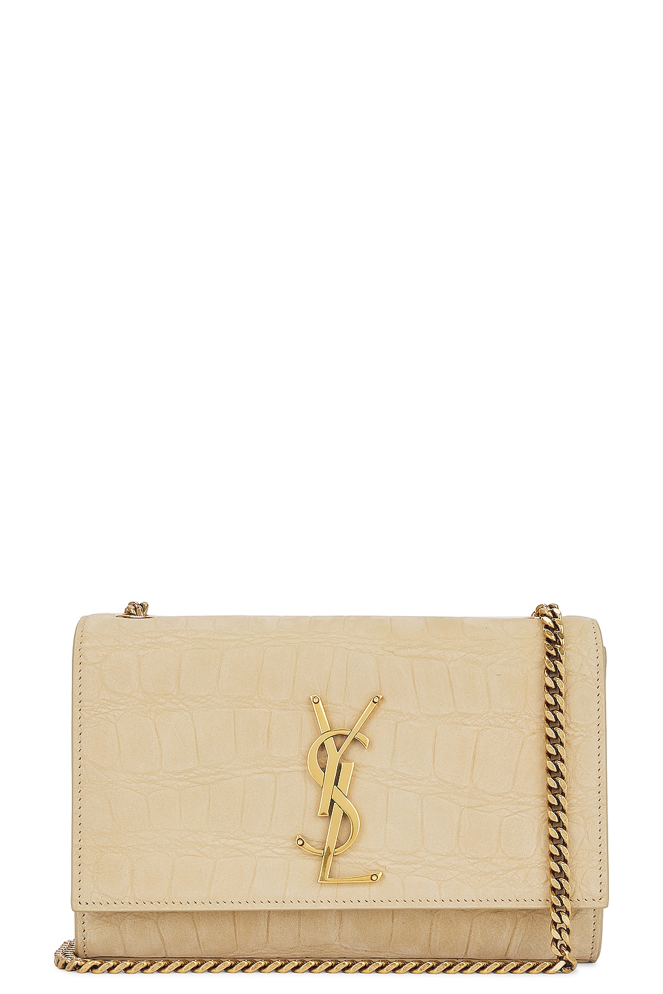 Small Kate Chain Bag in Beige