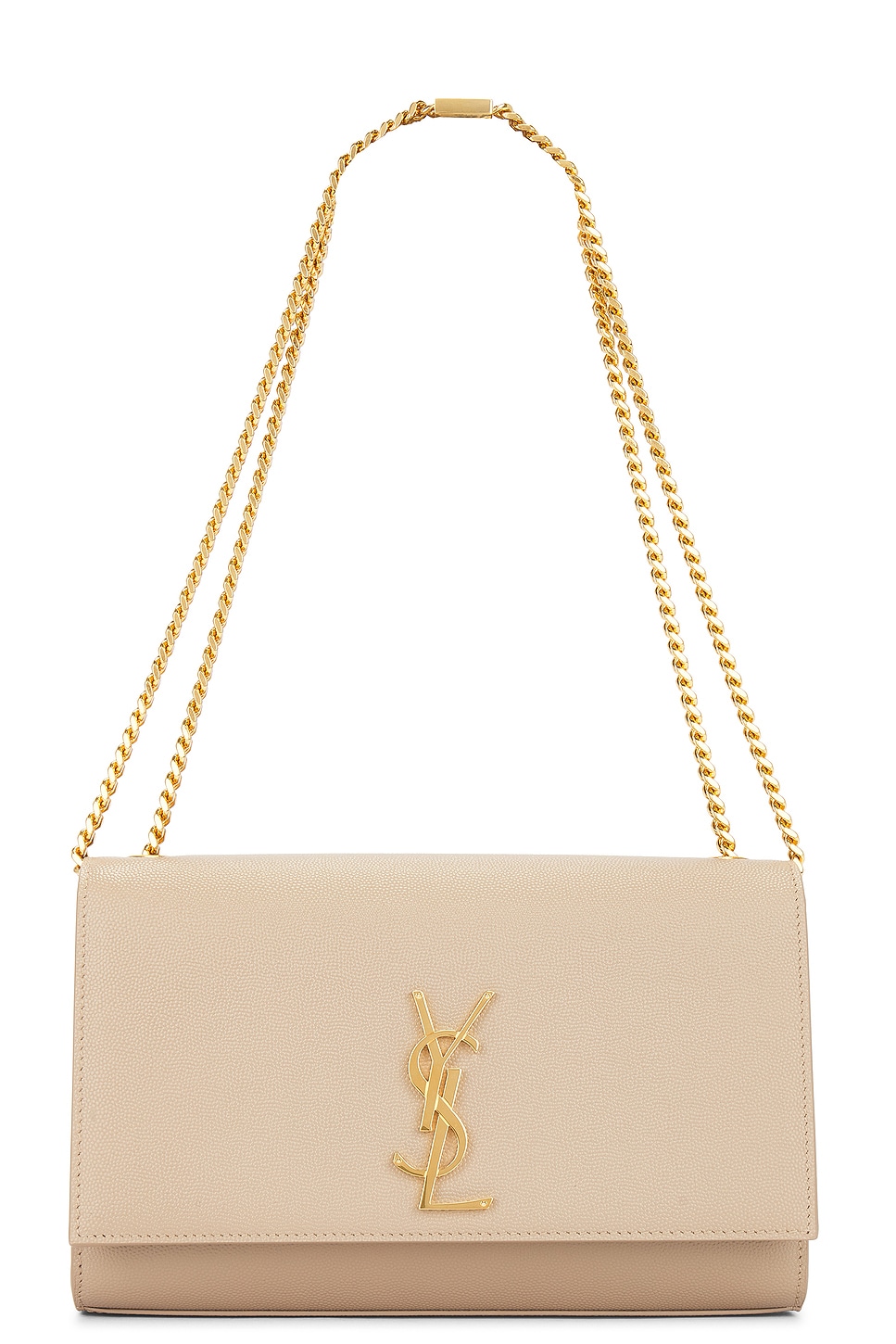 Medium Kate Chain Bag in Beige