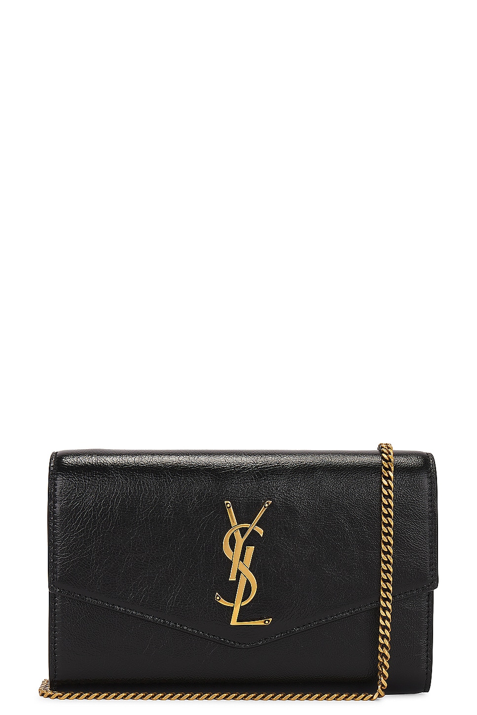 Uptown Wallet On Chain Bag in Black