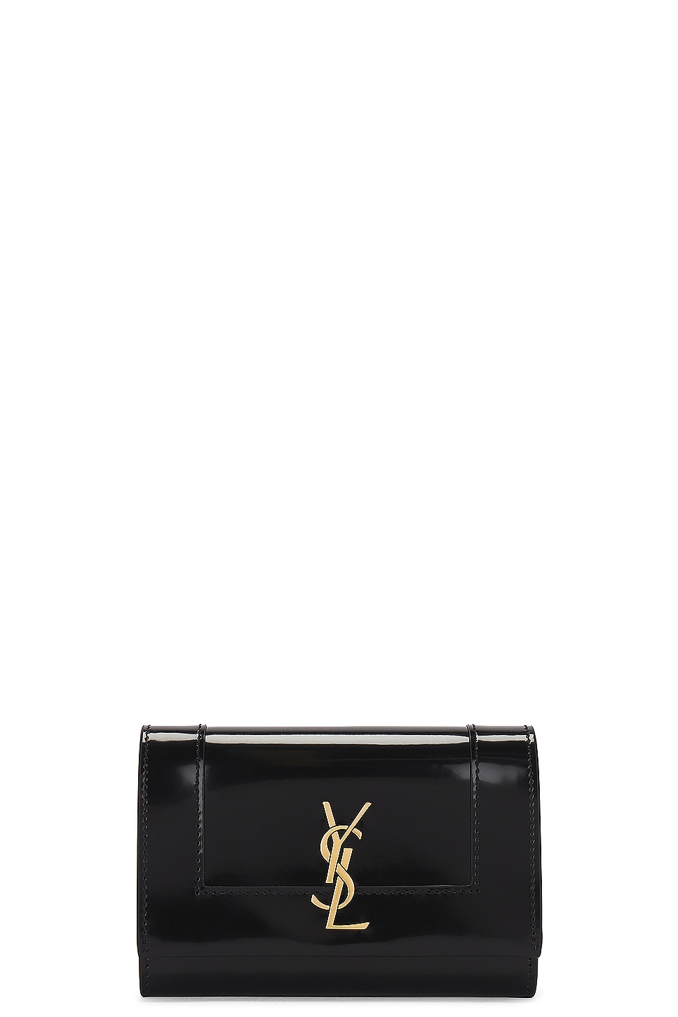 Small Cassandre Envelope Wallet in Black