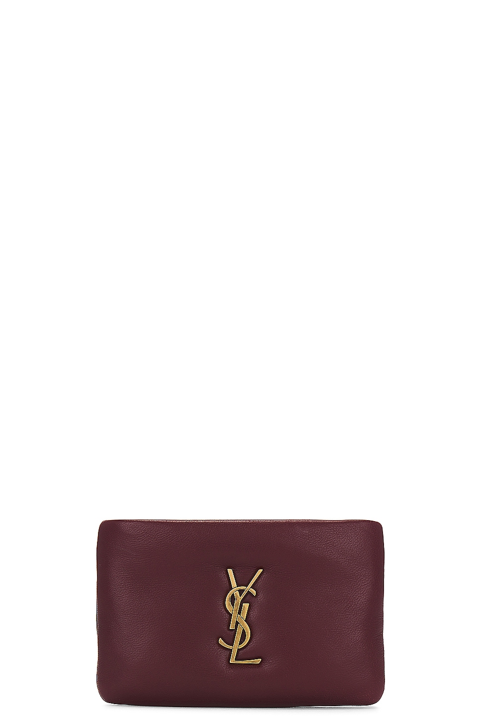 Calypso Zipped Credit Card Case in Burgundy