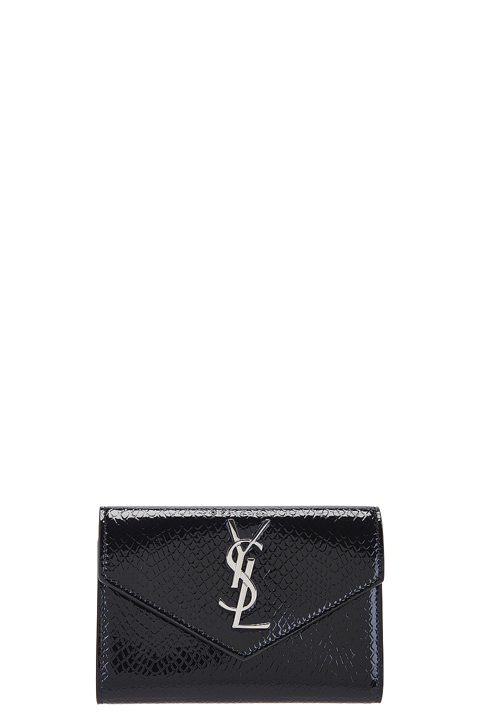 Small Cassandre Envelope Wallet in Black