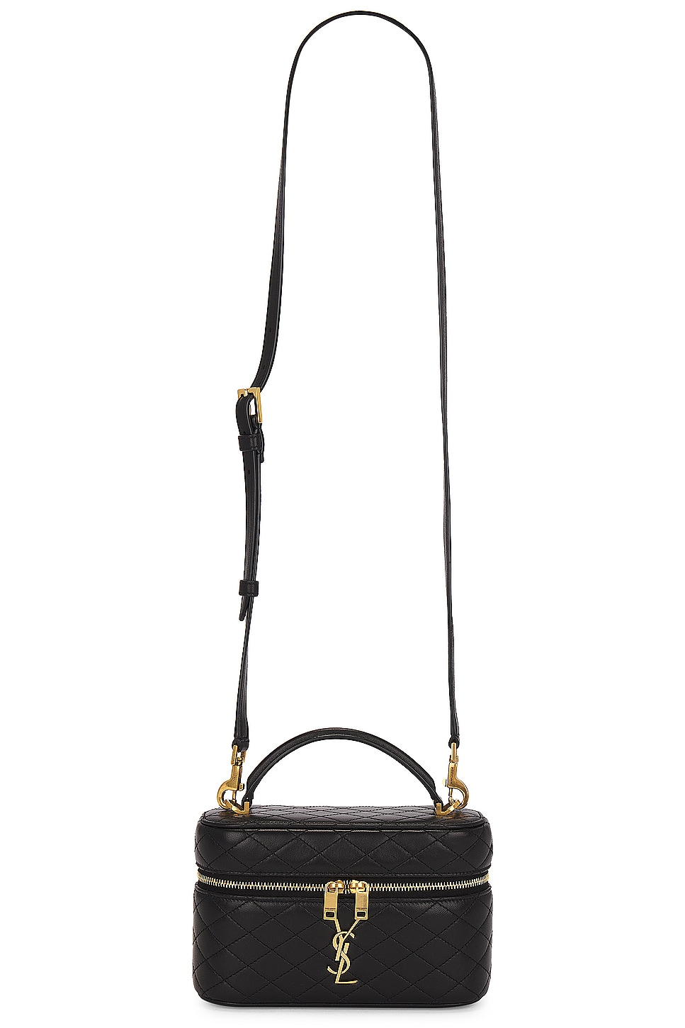 Mini Gaby Vanity Bag in Black