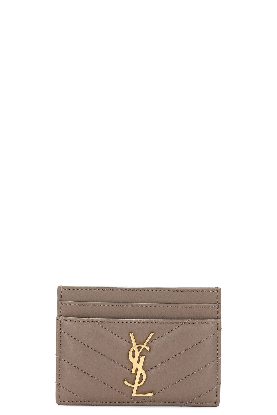 Cassandre Credit Card Case in Taupe