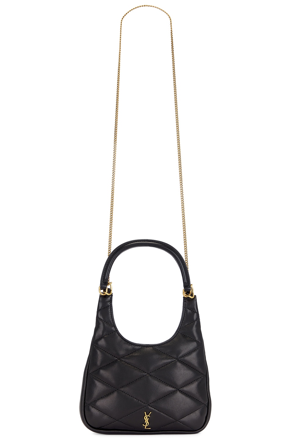 Shop Saint Laurent Sade Cross Body Bag In Nero