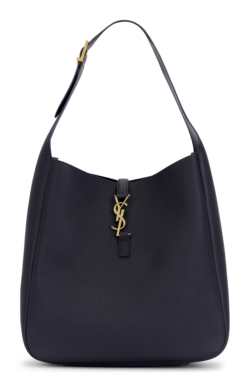 Saint Laurent Large Le 5 A 7 Shoulder Bag In Notte