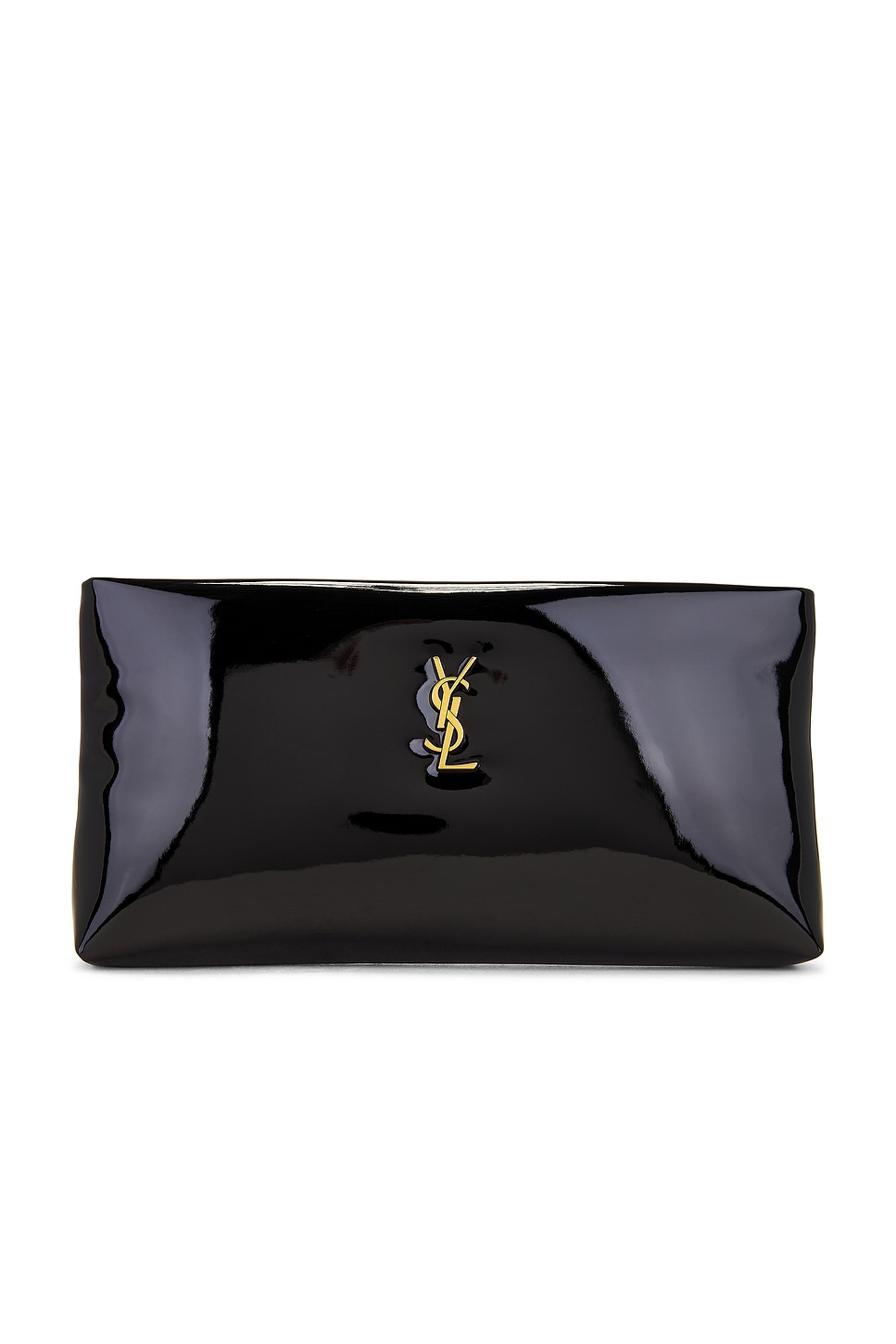 Long Zipped Pouch in Black