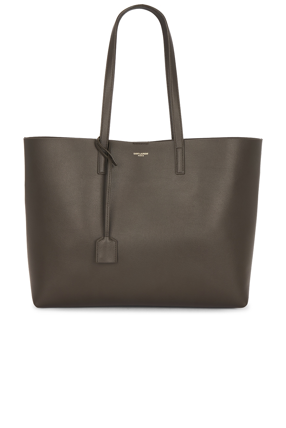 East West Shopping Bag in Brown