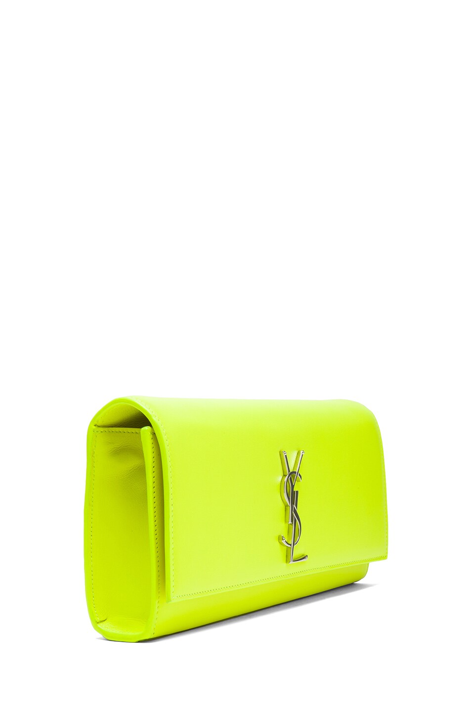 ysl neon clutch
