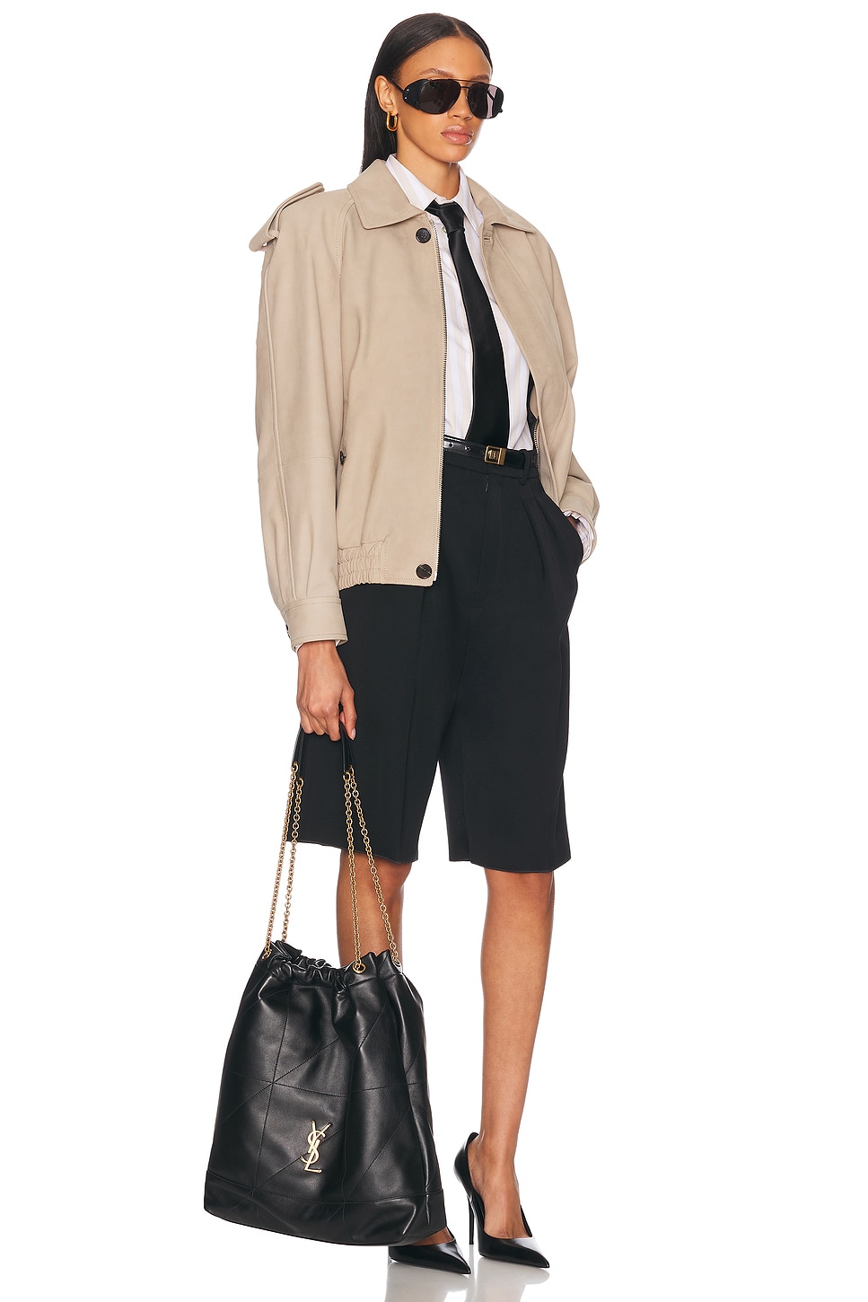 Saint Laurent Jamie 4.3 Pochon Bag Black Women