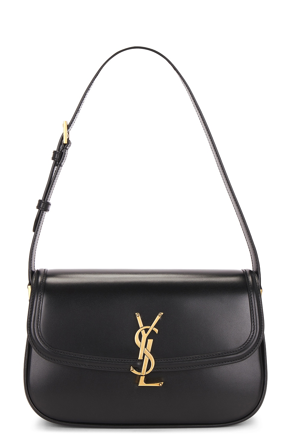 Saint Laurent Solferino Small Leather Shoulder Bag