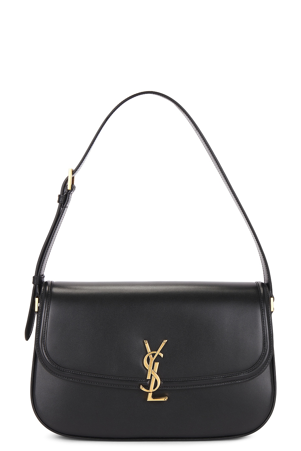 Saint Laurent Solferino Medium Bag In Box Leather