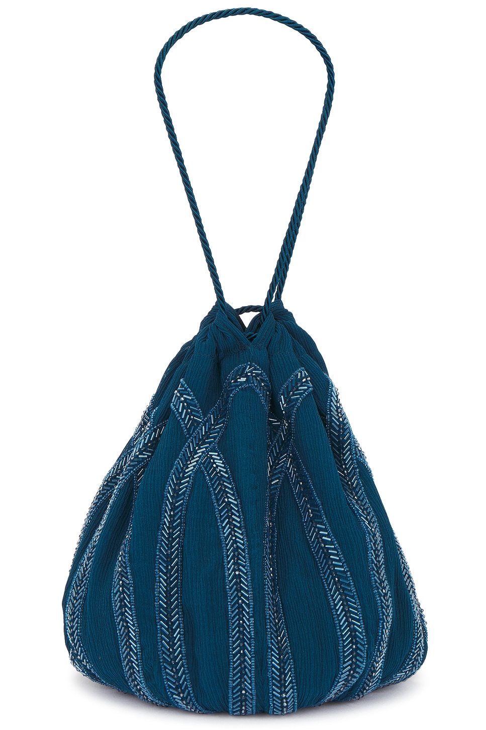 Supple Pochon Bag in Teal