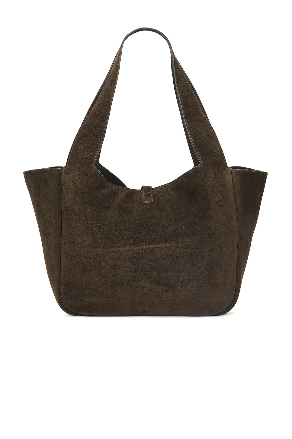 Saint Laurent Bea Tote Bag In Brown