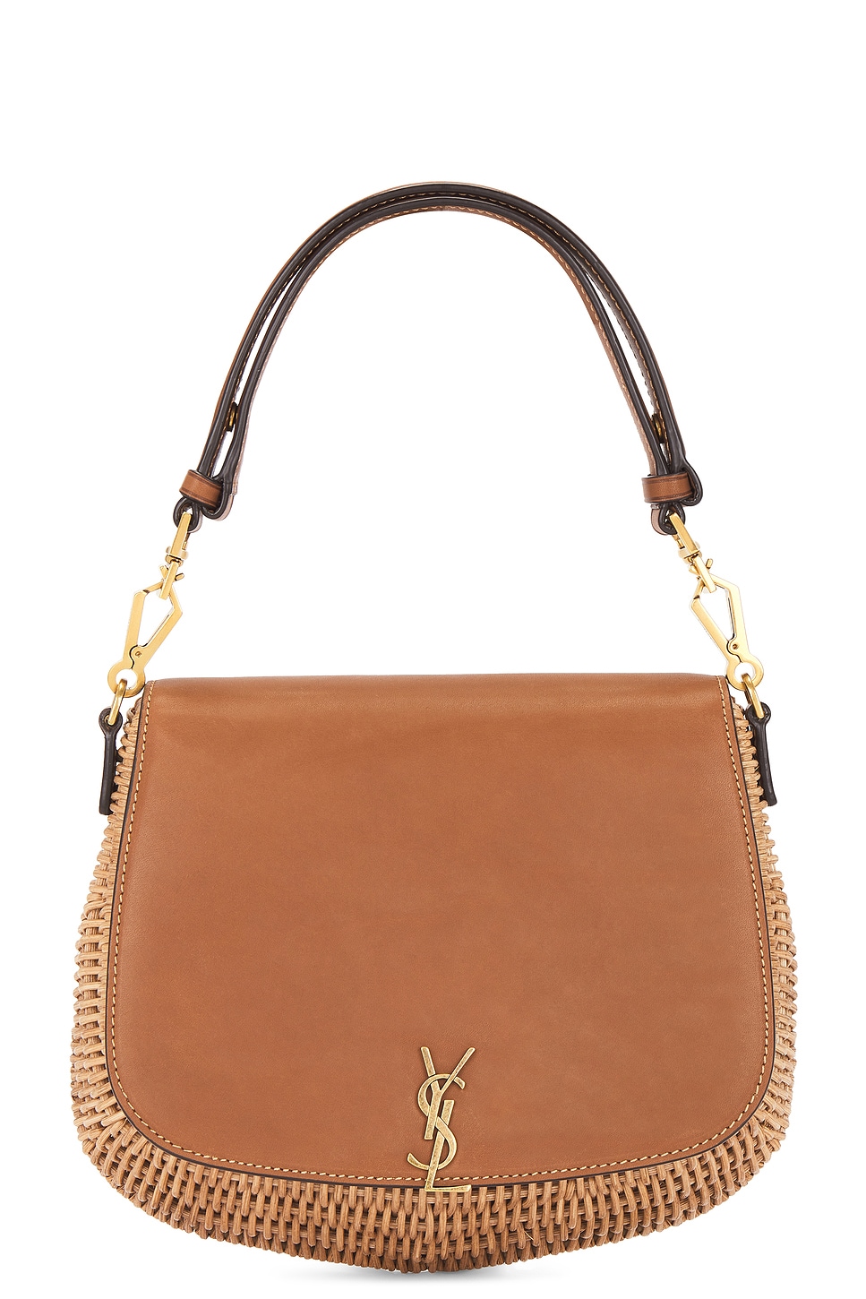 Top Handle Bag in Tan