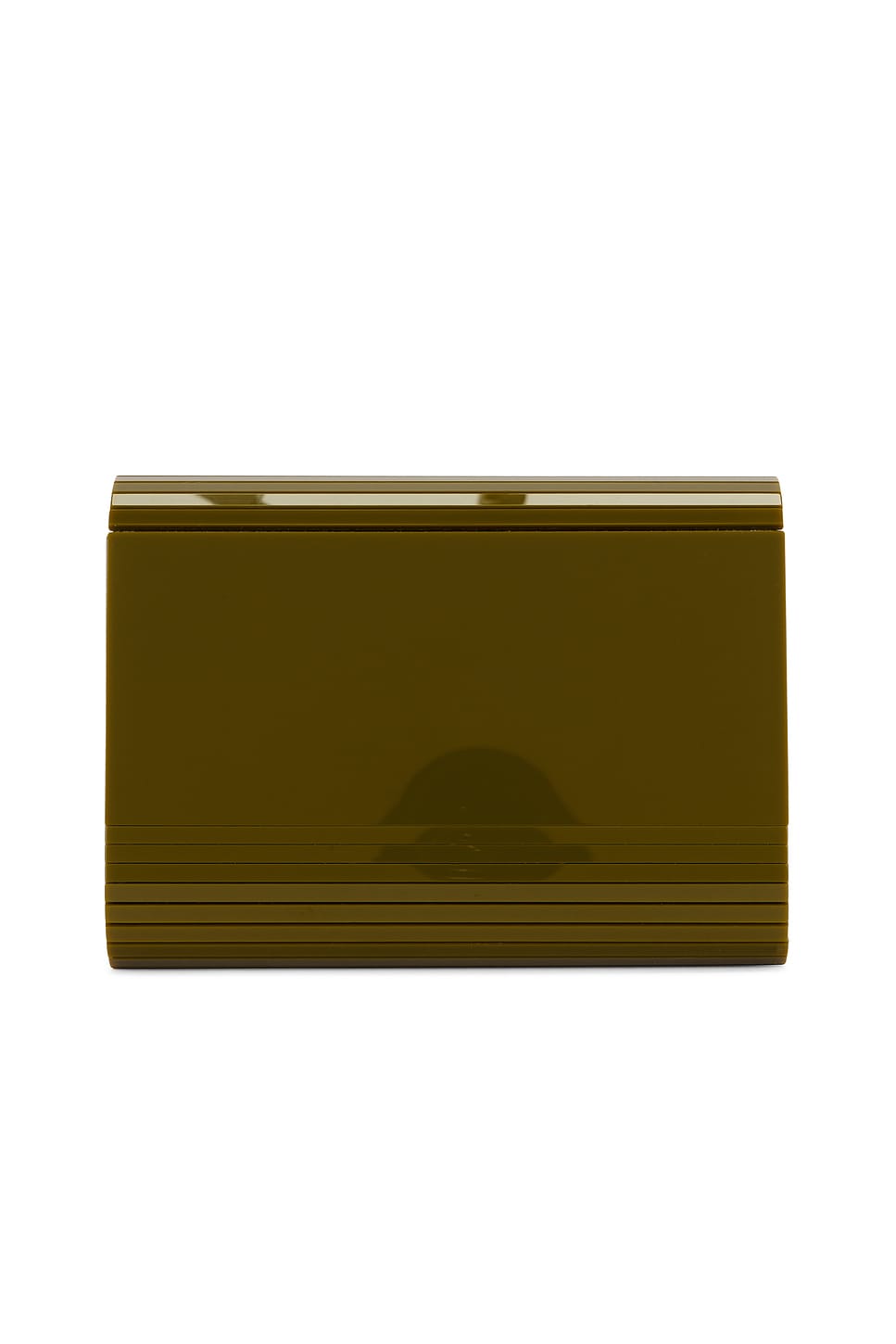 Saint Laurent Vicky Minaudiere Bag In Green