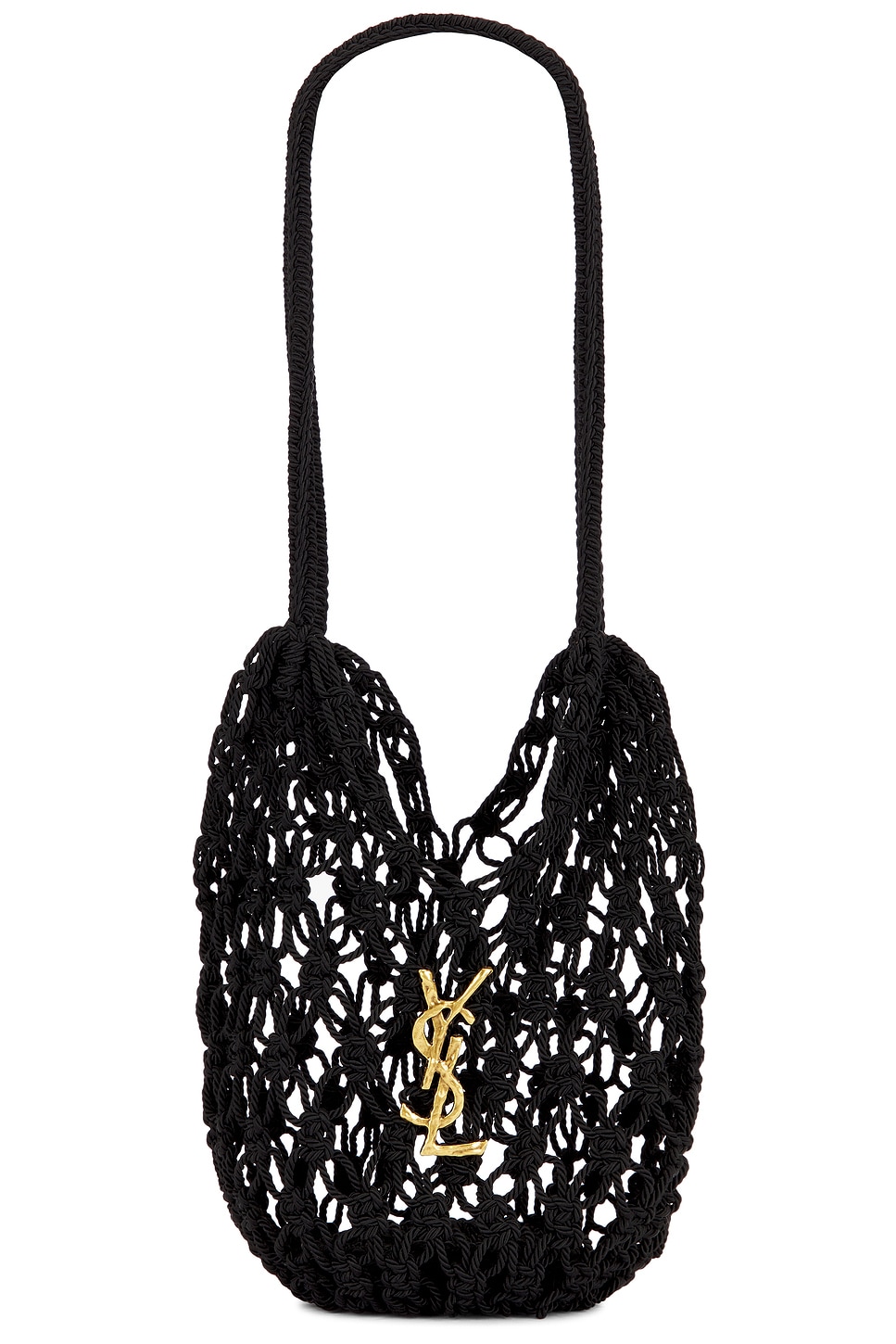 Saint Laurent Small Shopping Crochet Bag