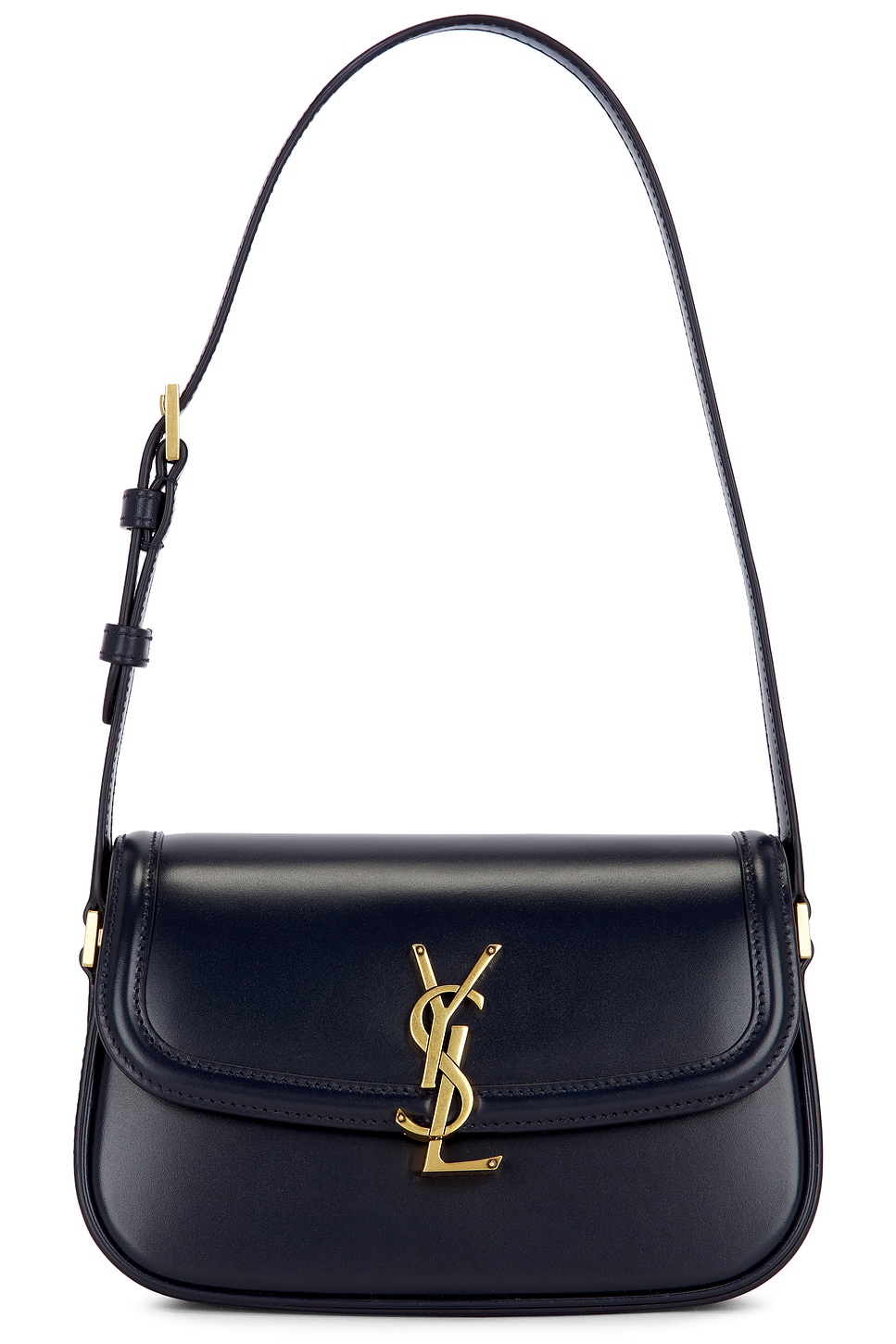 Saint Laurent Mini Solferino Bag In Blue