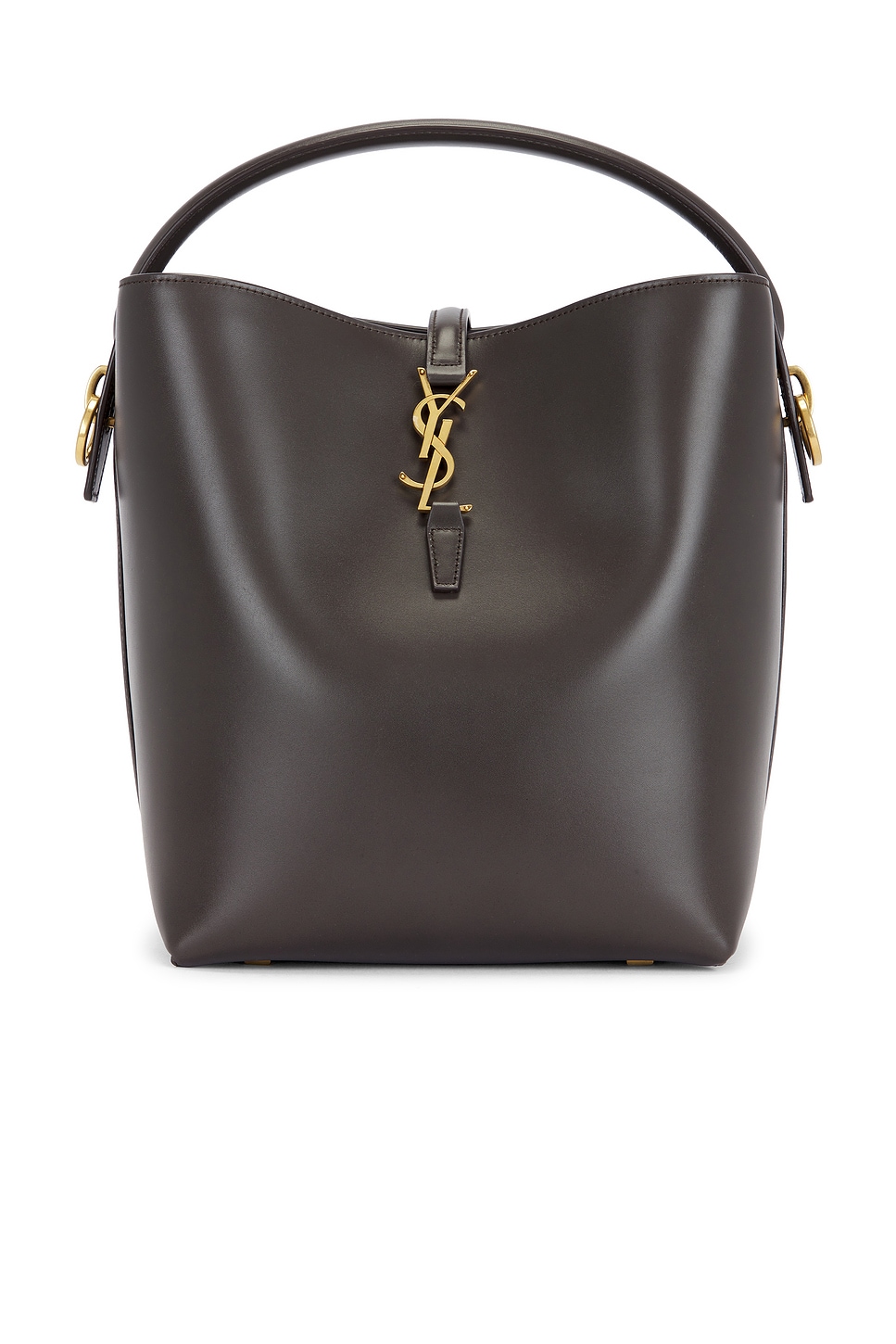 Saint Laurent Le 37 Bucket Bag In Gray