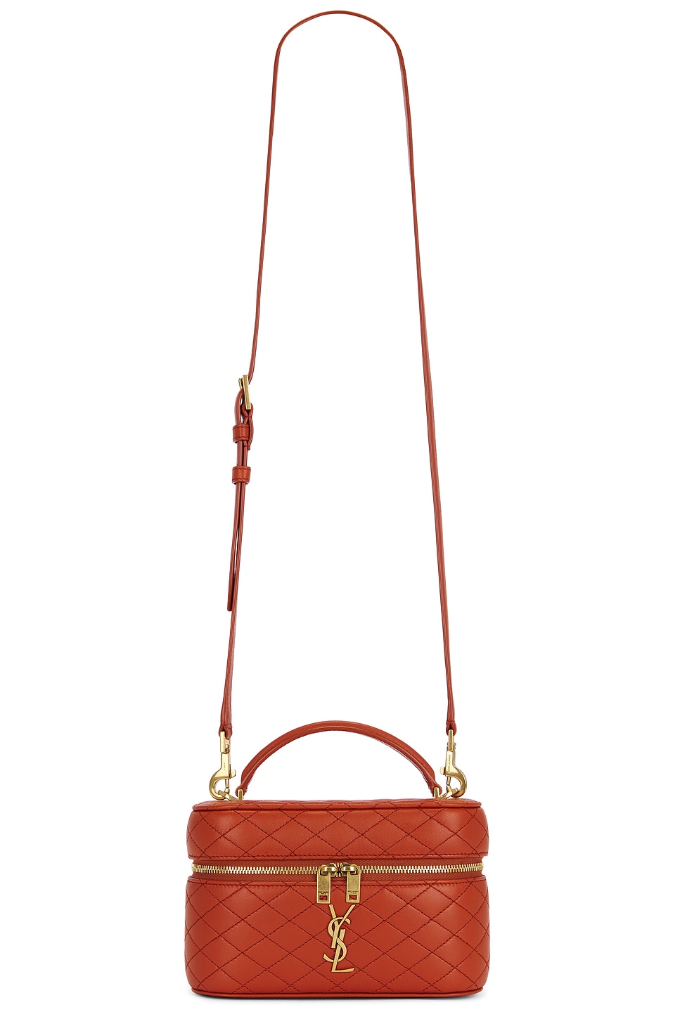 Saint Laurent Borsa Vanity Gaby In Pelle Di Agnello