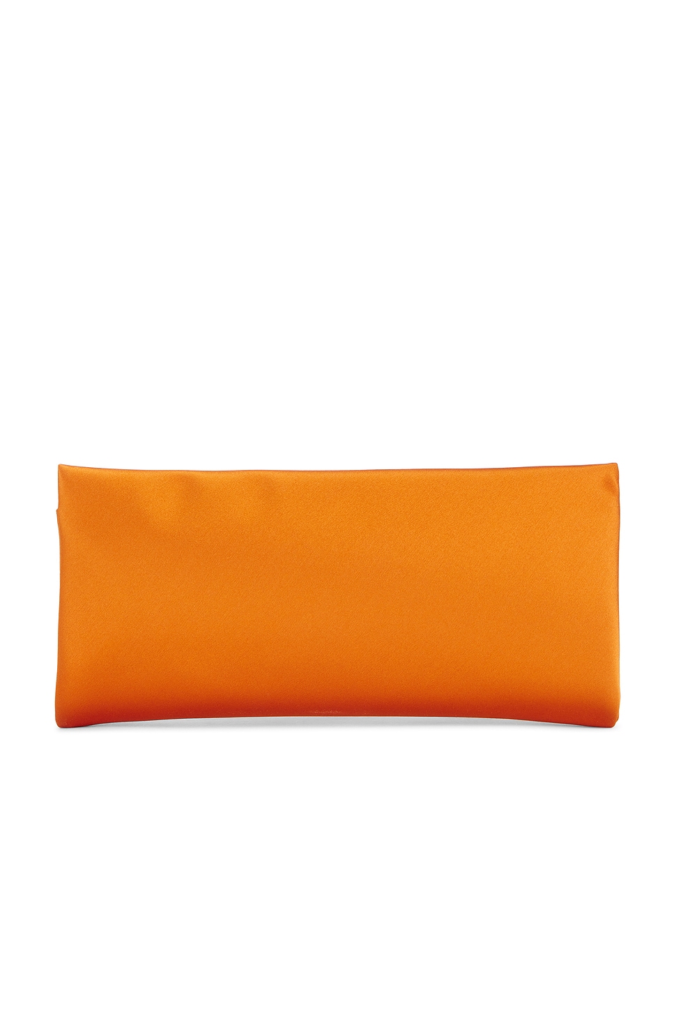 Saint Laurent Supple Pochette In Orange