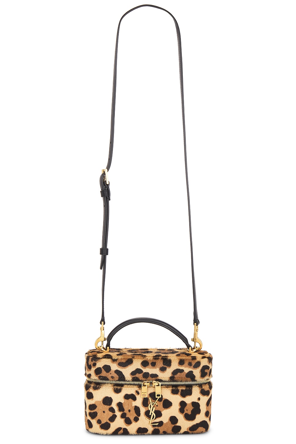Saint Laurent Vanity Bag In Animal Print
