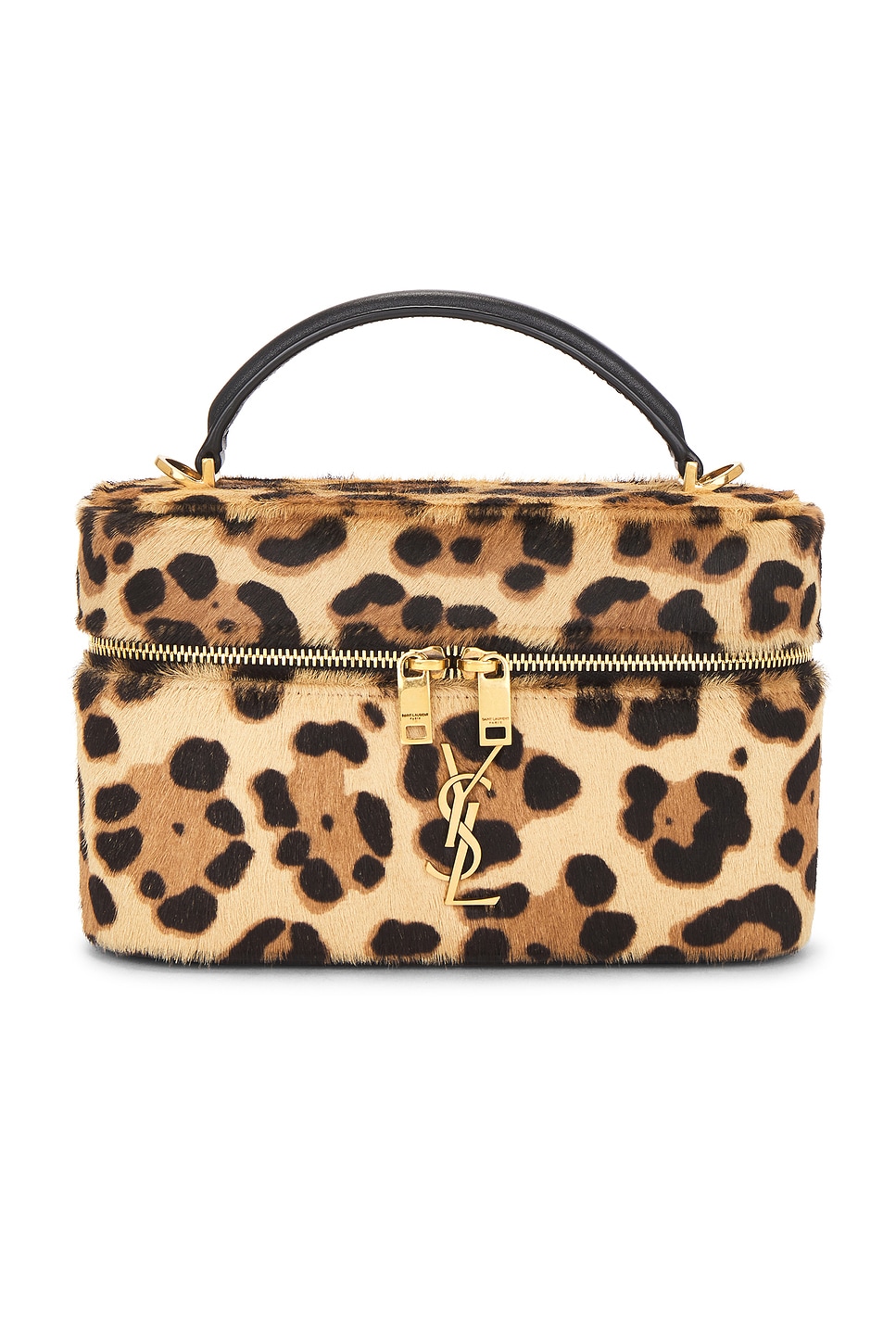 Saint Laurent Vanity Bag In Animal Print