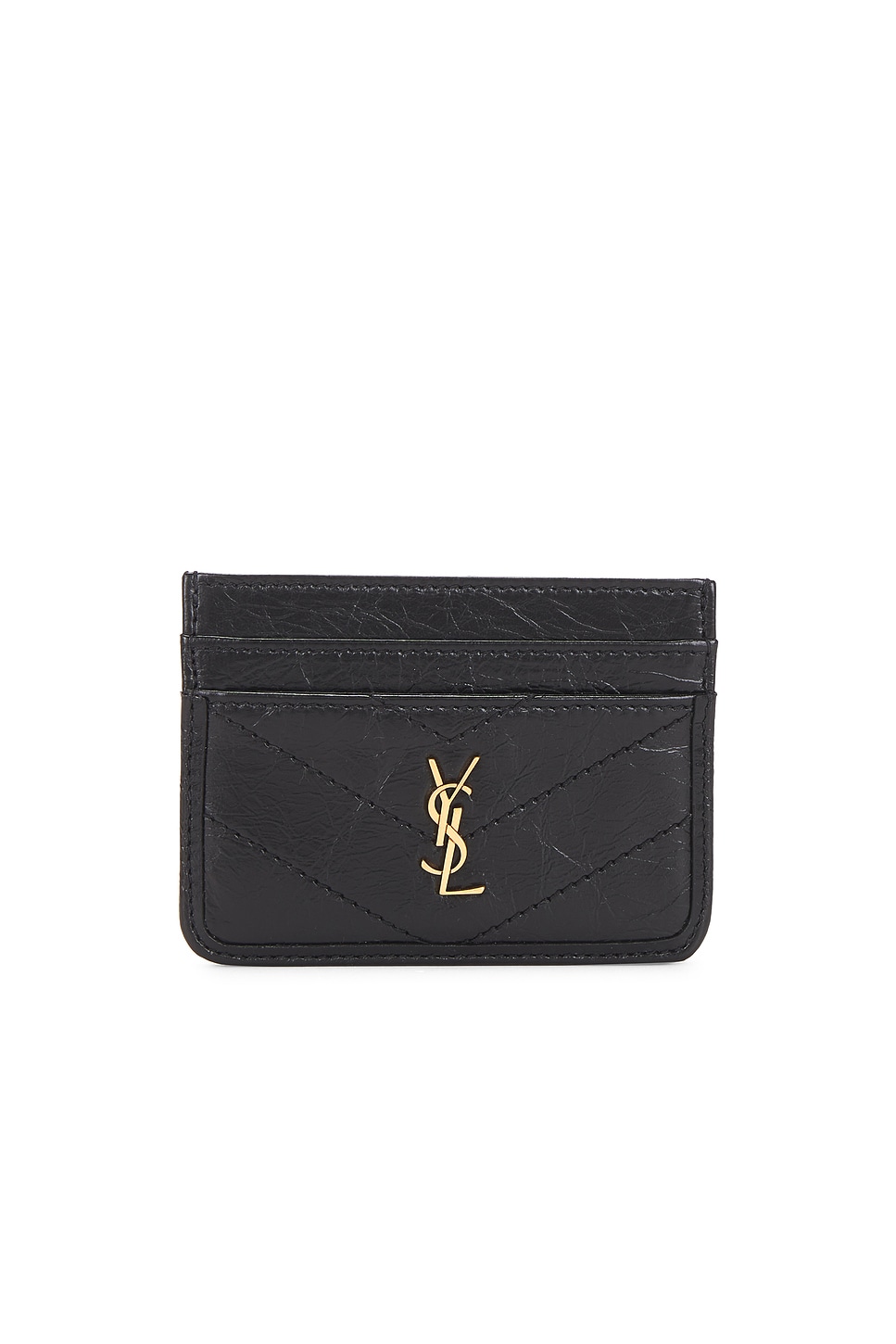 Saint Laurent Cuir Vintage Froisse Matelasse Credit Card Case | Thumbnail 7