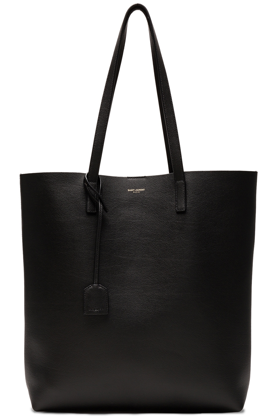 Image 1 of Saint Laurent North South Shopping Bag in Black