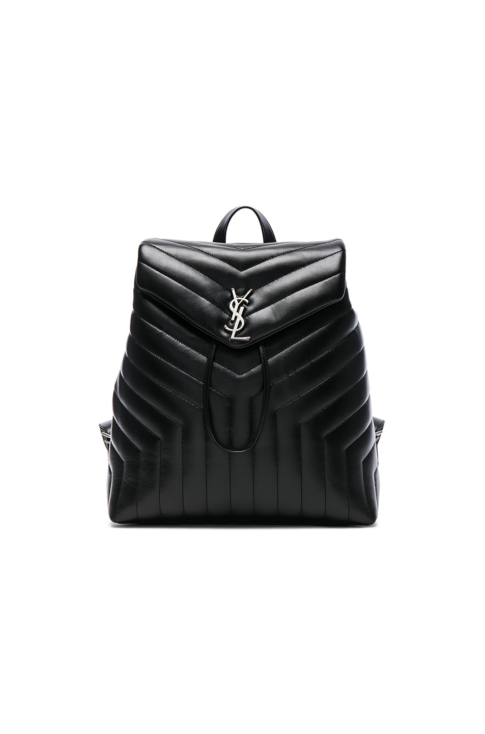 Image 1 of Saint Laurent Medium Monogramme Soft Backpack in Black
