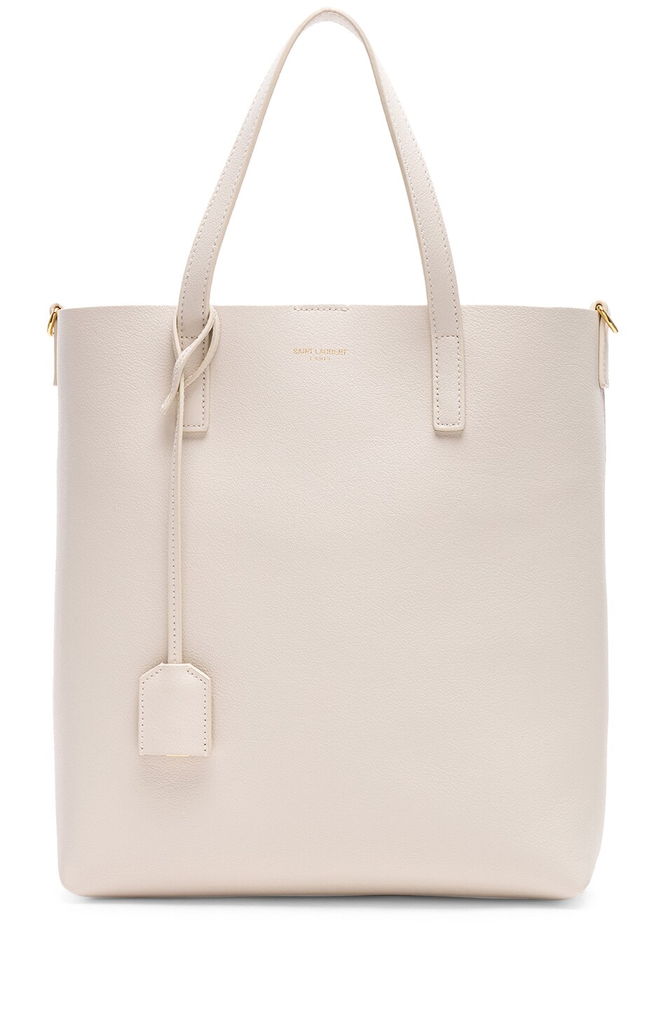 Image 1 of Saint Laurent Toy North South Tote Bag in Cream