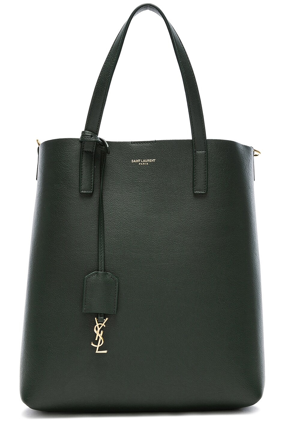 Image 1 of Saint Laurent Toy North South Tote Bag in Dark Green