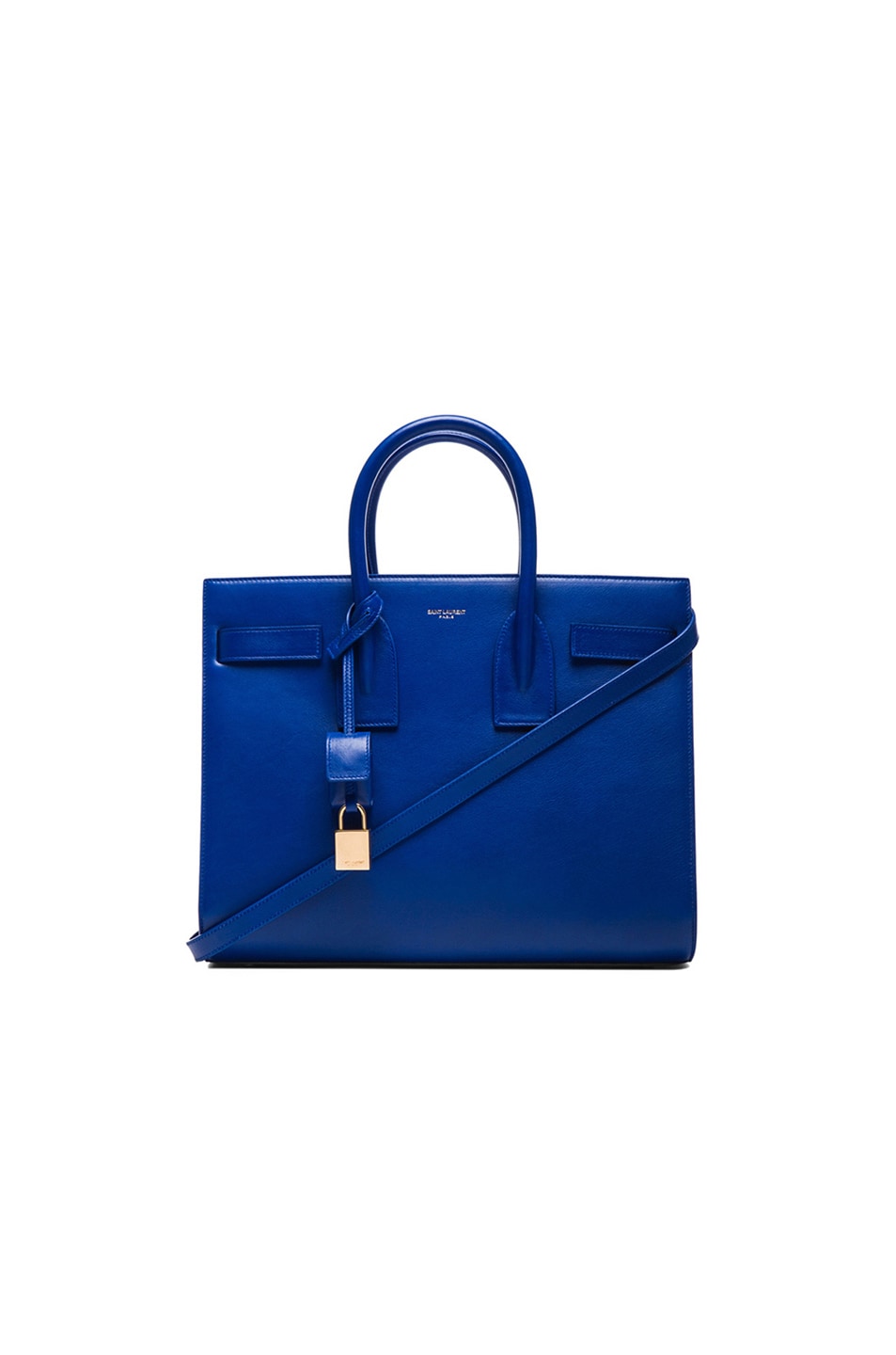Image 1 of Saint Laurent Small Sac De Jour Carryall Bag in Royal Blue