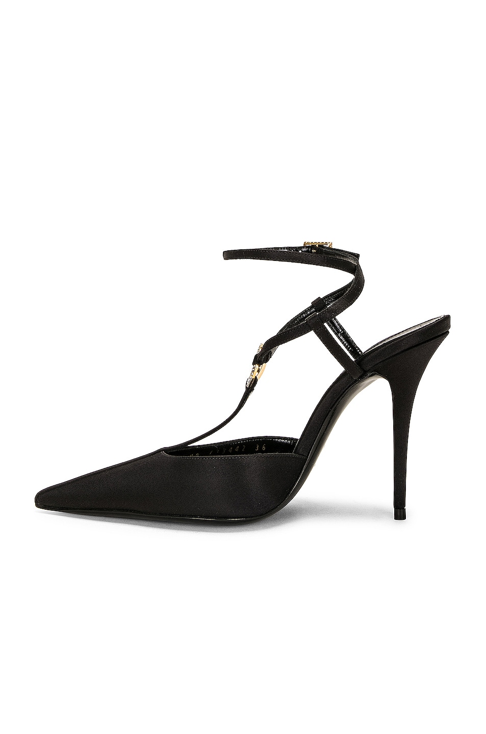 Saint Laurent Gillian Ankle Strap Pump