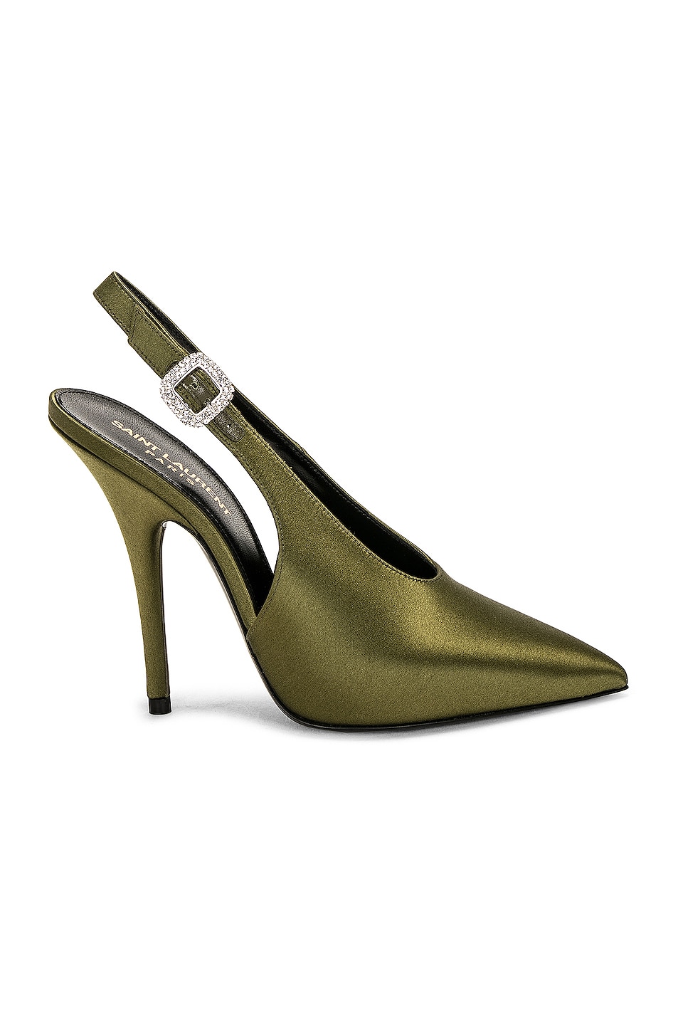 Image 1 of Saint Laurent Yasmeen Pump in Outcry Green