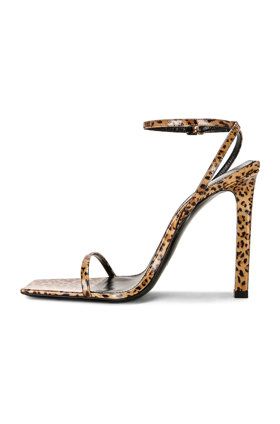 Saint Laurent Pam Sandal in Manto Naturale LS03 | FWRD