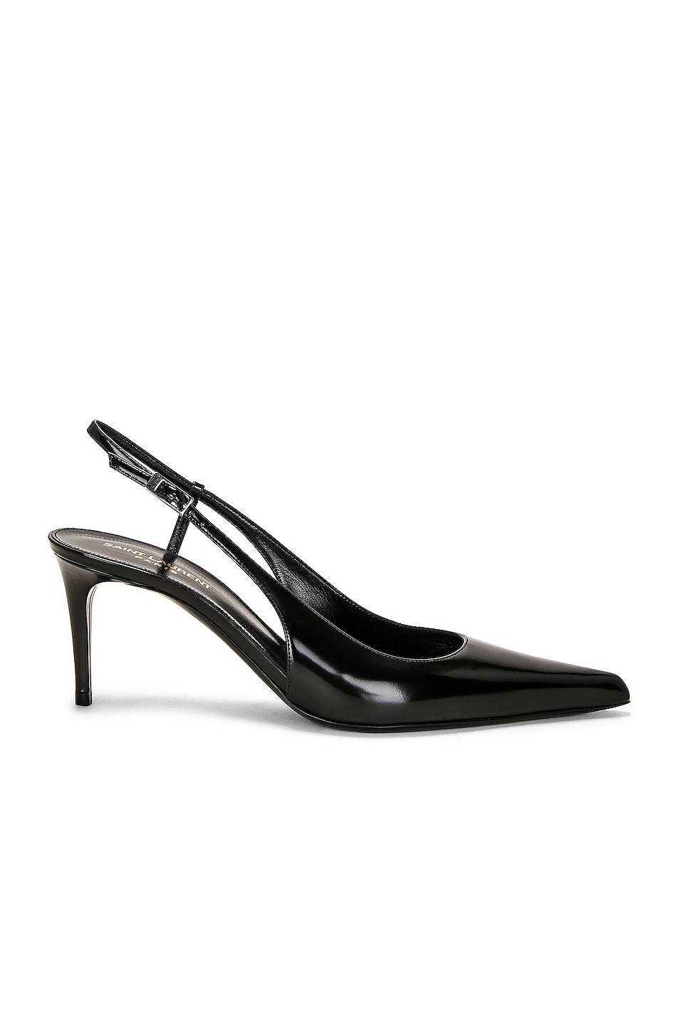 Image 1 of Saint Laurent Vendome Slingback Pump in Nero