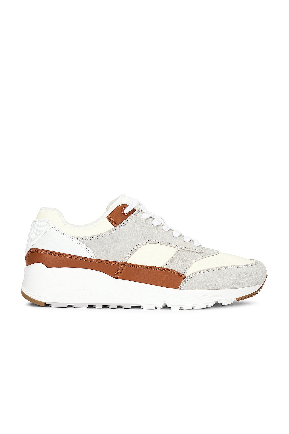Image 1 of Saint Laurent Bump Low Top Sneaker in Gris, Cuoio, Off White, & Blanc