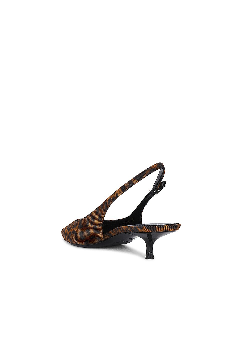 SL CHERISH CRYSTAL SLINGBACK ASH BROWN CALFSKIN