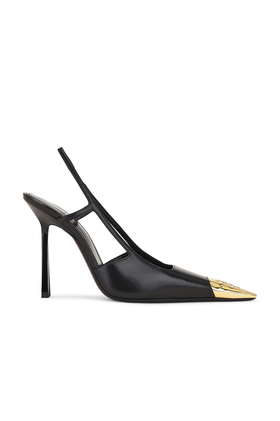 Image 1 of Saint Laurent Jeanne Slingback Pump in Nero