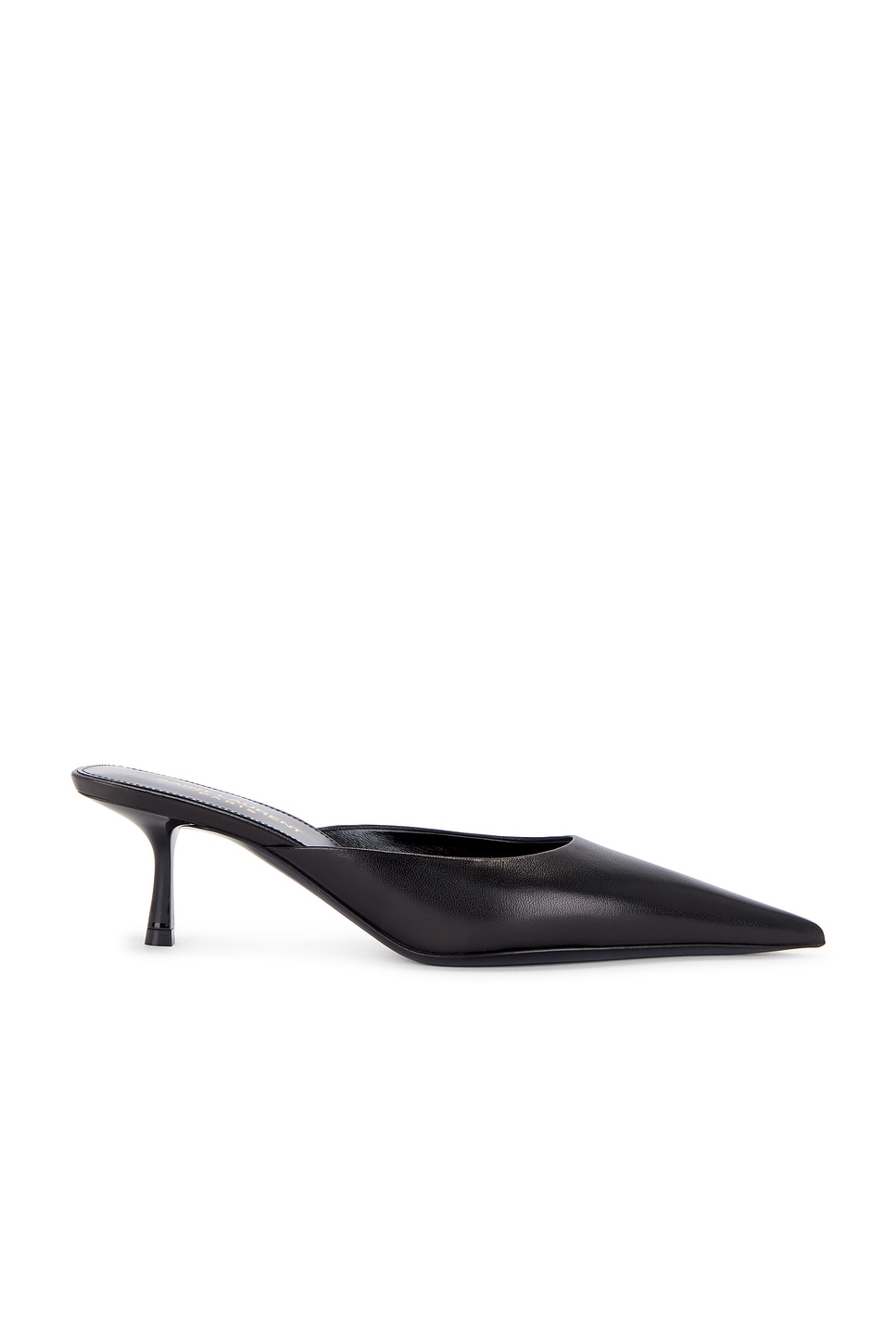 Image 1 of Saint Laurent Barbara Mule in Nero