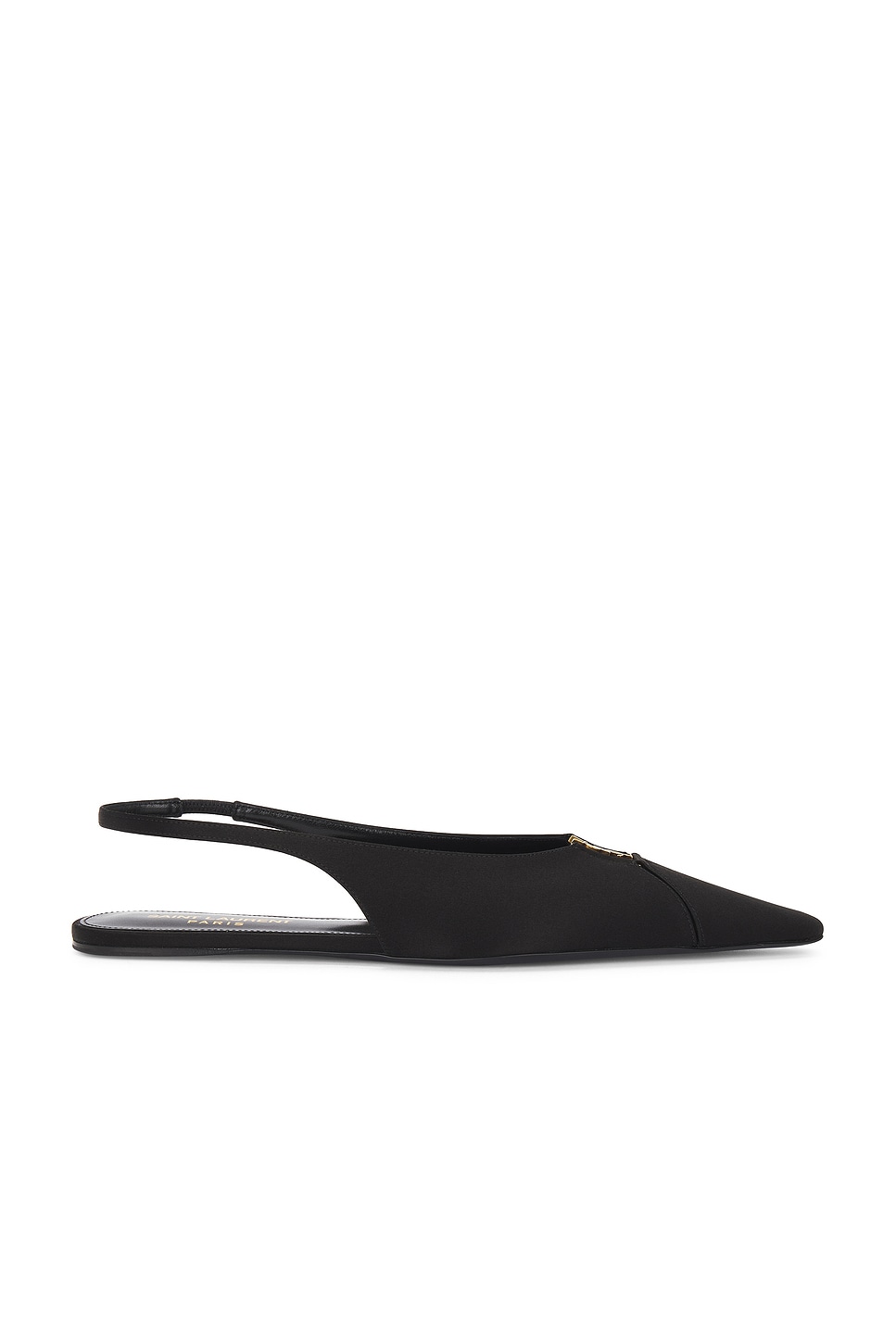 Image 1 of Saint Laurent Babylone Flat in Nero