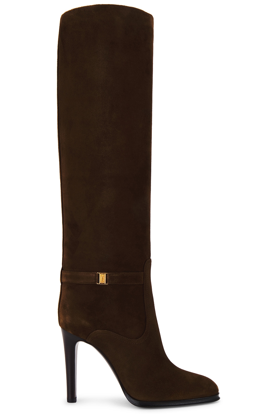 Shop Saint Laurent Diane Boot In Land