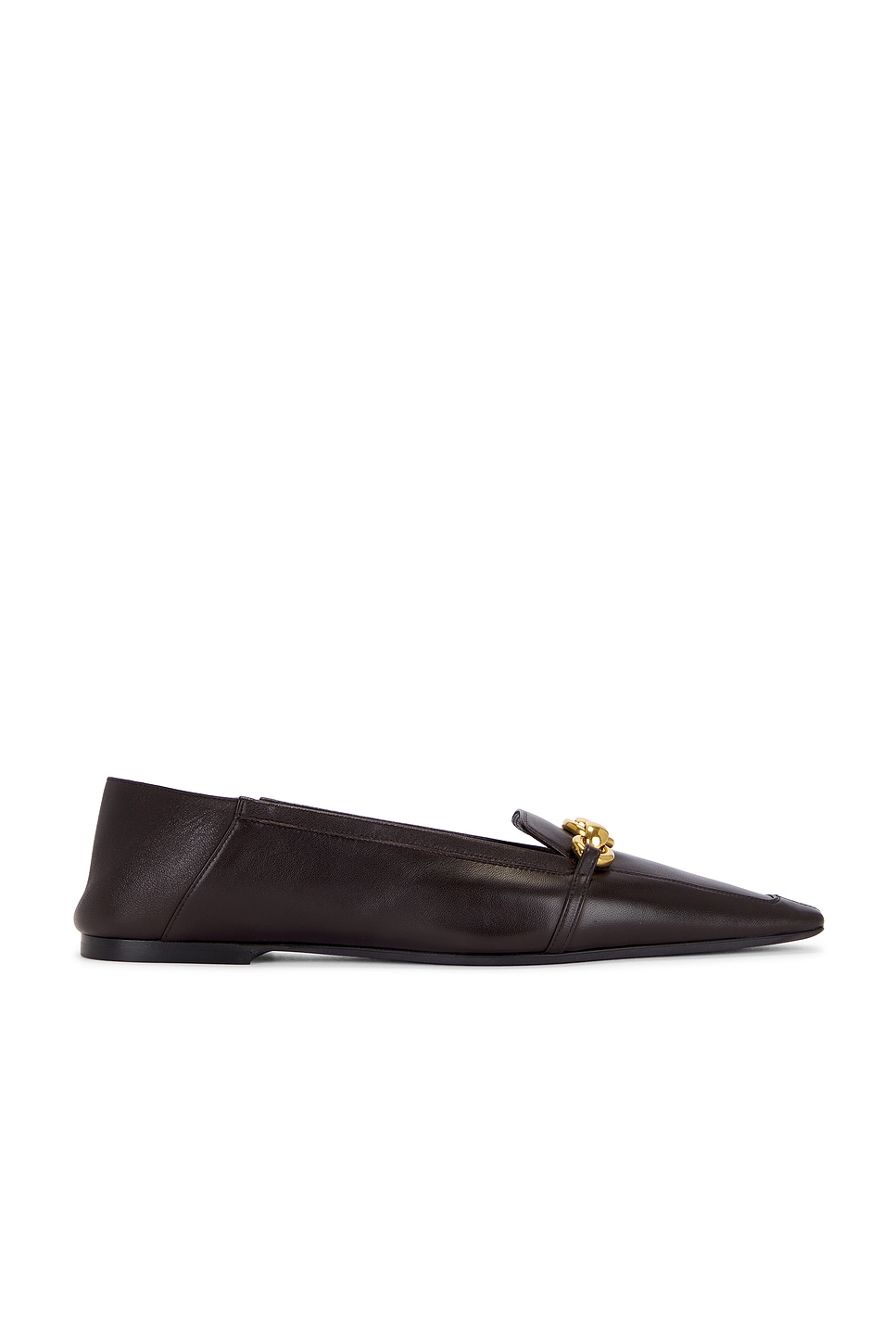 Image 1 of Saint Laurent Chris Flat in Harris Eagle Brown