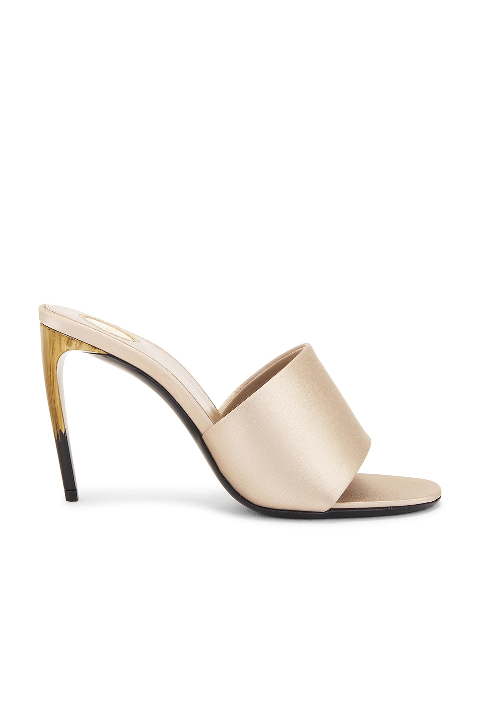 Image 1 of Saint Laurent Bridget Mule in Partridge Pink