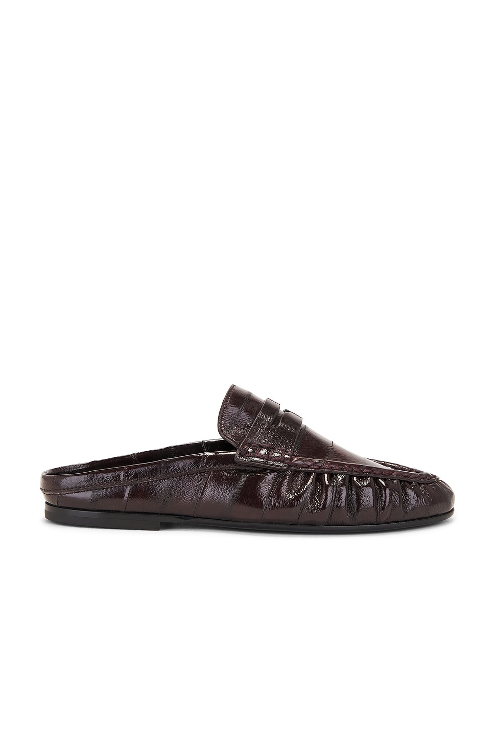 Image 1 of Saint Laurent Peg Loafer in Burnt Brown